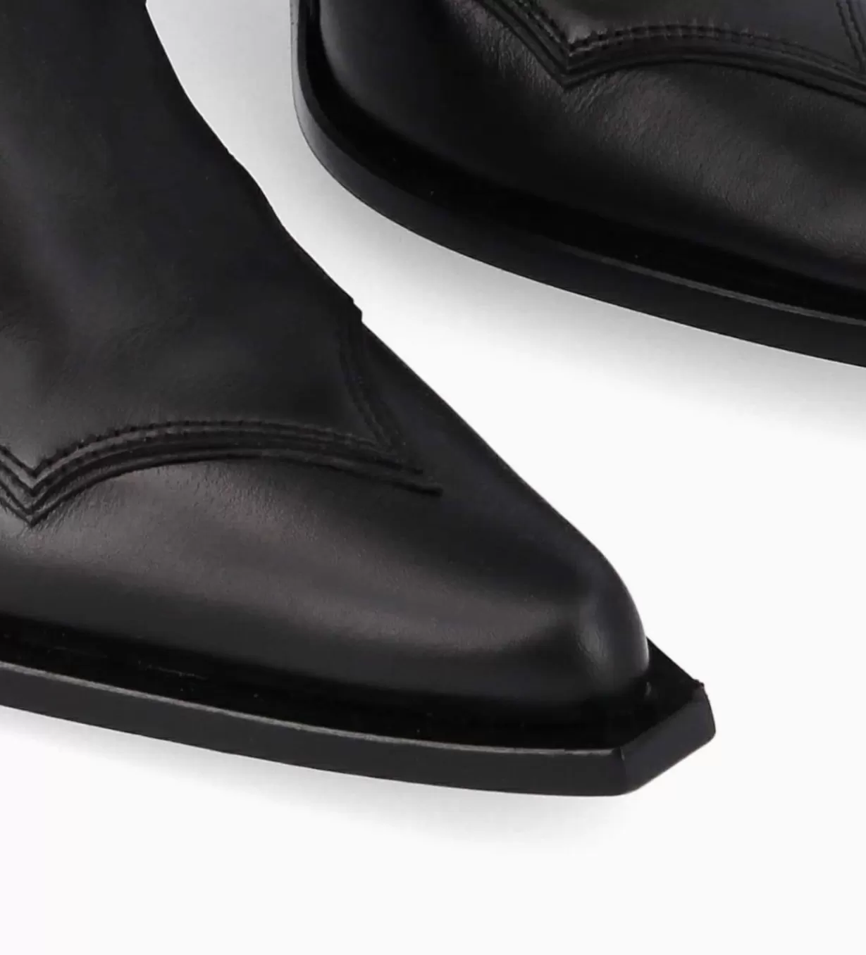 FREE LANCE Paris Botte western à talon - Annie 80 - Cuir de veau lisse mat -* Bottes | Bottes