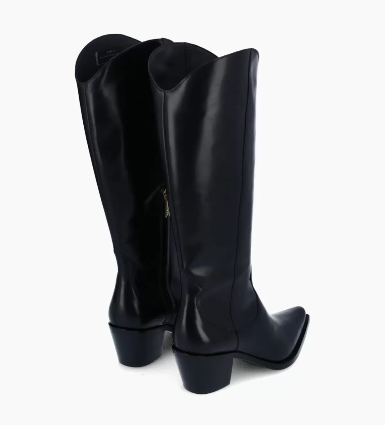 FREE LANCE Paris Botte western à talon - Ruby 50 - Cuir de veau lisse brillant -* Bottes | Bottes