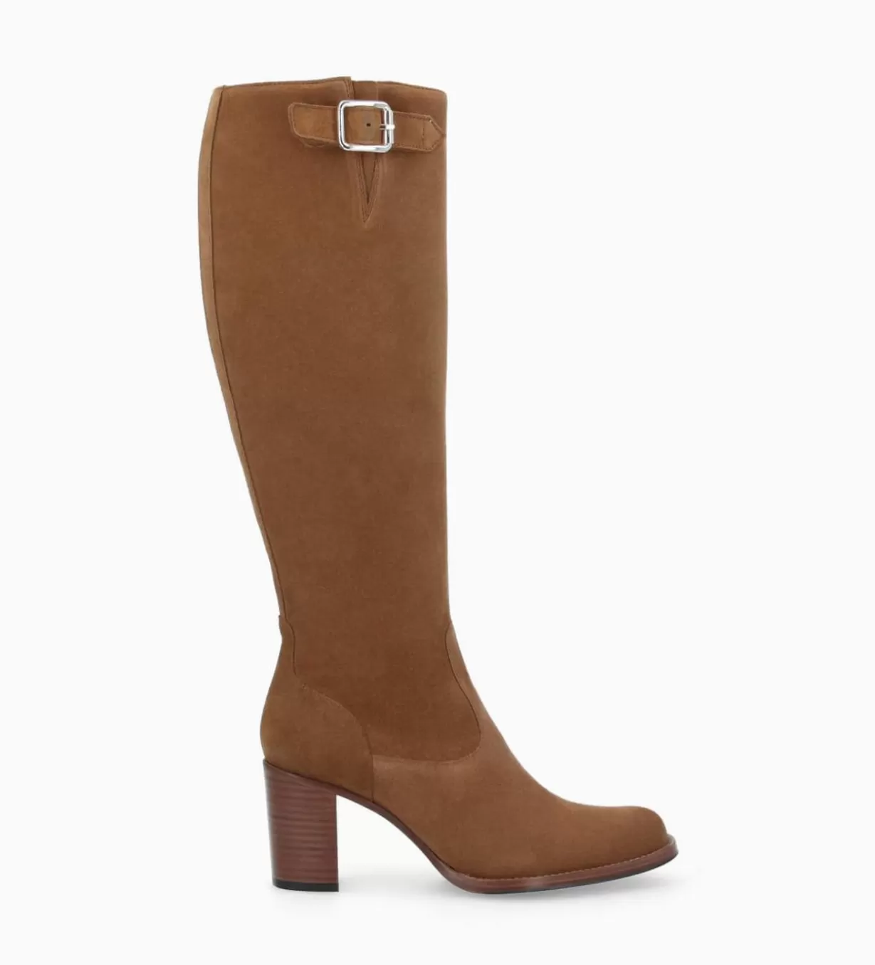 FREE LANCE Paris Botte zippée à talon - Legend 70 - Cuir velours -* Bottes